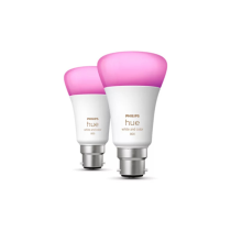 Philips Hue 60w B22 A60 | Smart RGBW | 806lm 2 Pack